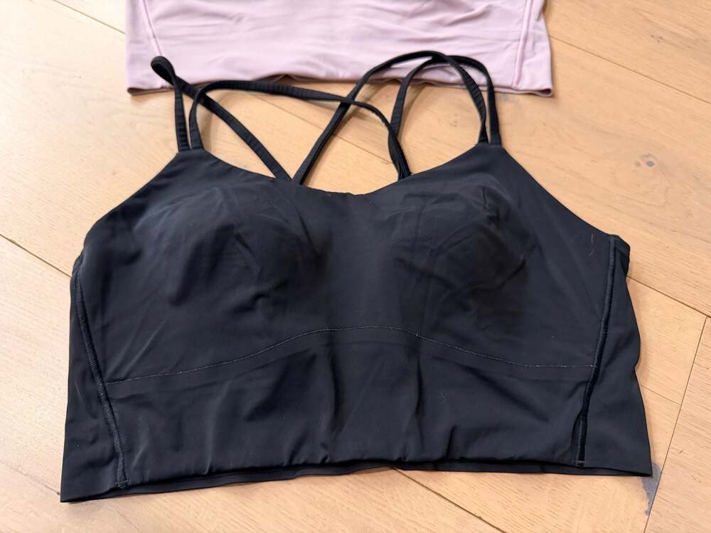Lot of 3 Lululemon Like a Cloud Longline Bra *Light Support size 8 - Picture 3 of 6